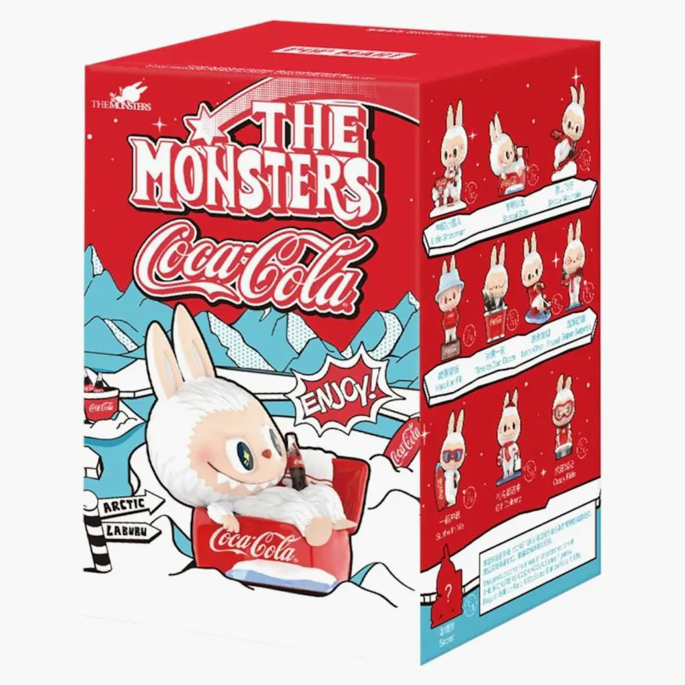 Labubu The Monsters Coca Cola Series Vinyl Face Sealed Case (6 Blind Box)