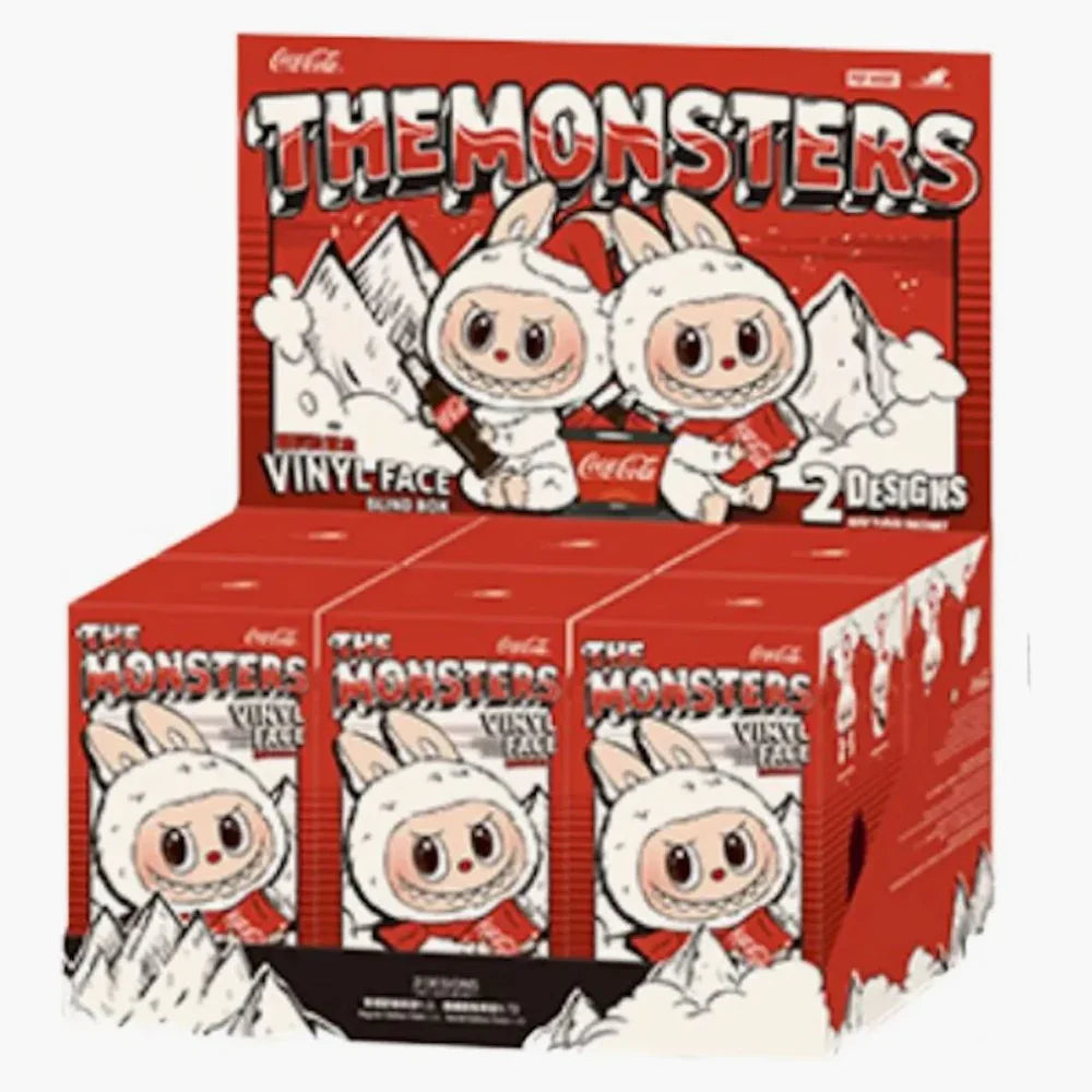 Labubu The Monsters Coca Cola Series Vinyl Face Sealed Case (6 Blind Box)