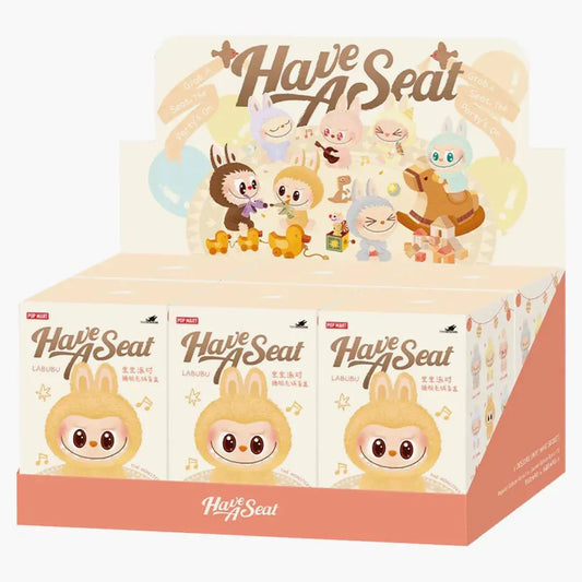 Labubu The Monsters Have A Seat Vinyl Plush Sealed Case (6 Blind Boxes)