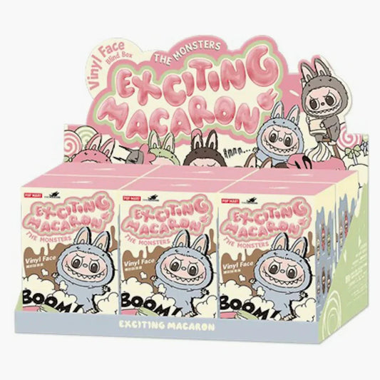 Labubu The Monsters Tasty Macarons Vinyl Face Blind Box Whole Set