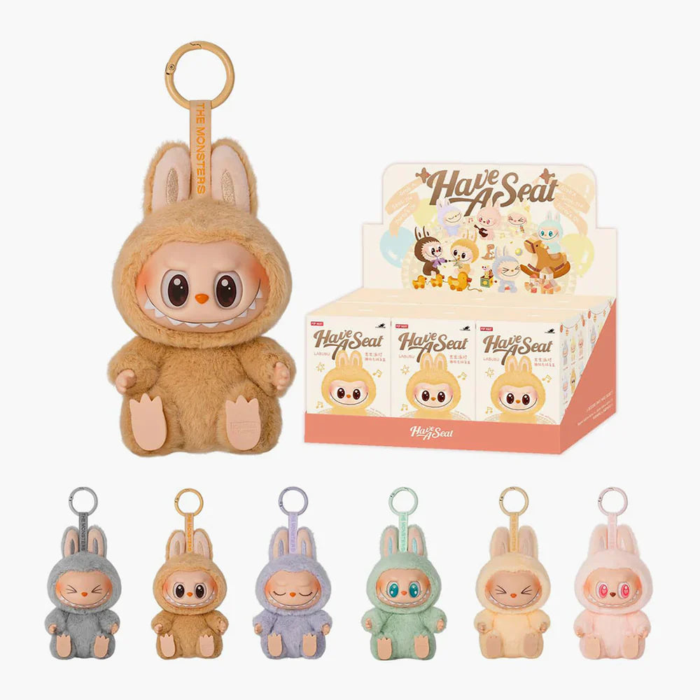 Labubu The Monsters Have A Seat Vinyl Plush Sealed Case (6 Blind Boxes)